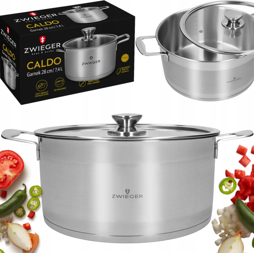 Hagyományos fazék Zwieger Caldo 7,4 l