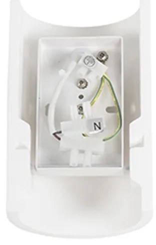 Modern fali lámpa fehér - Colja Novo