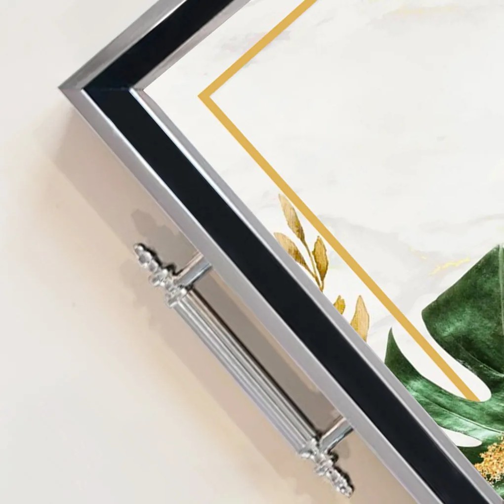 Üveg tálca, 38×24 cm – TPG9916