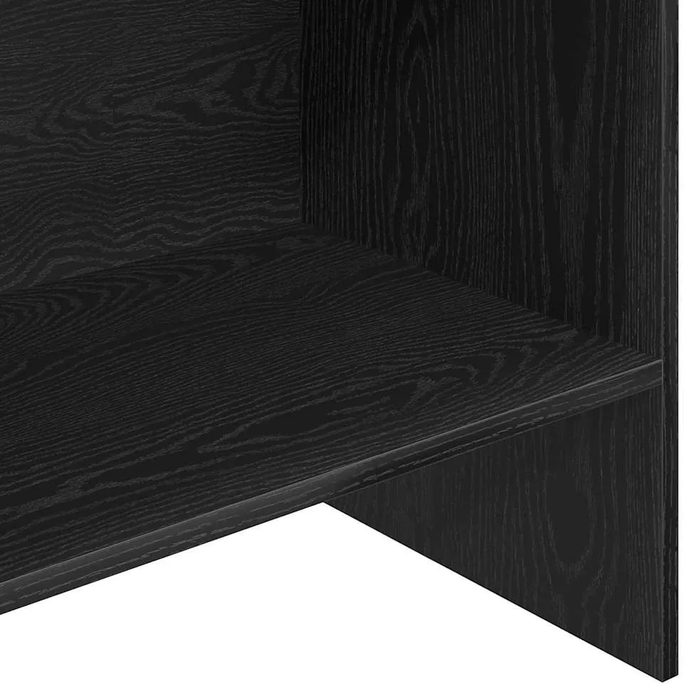 Könyvespolc Musta tammi 60 x 35 x 180 cm Faanyag