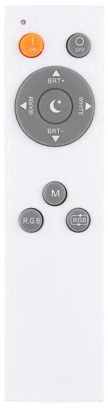 Globo 41374-24R - LED RGBW Dimmelhető mennyezeti lámpa BRANZA LED/24W/230V + távirányító