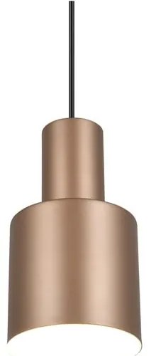 Barna függőlámpa fém búrával ø 12 cm Agudo – Trio