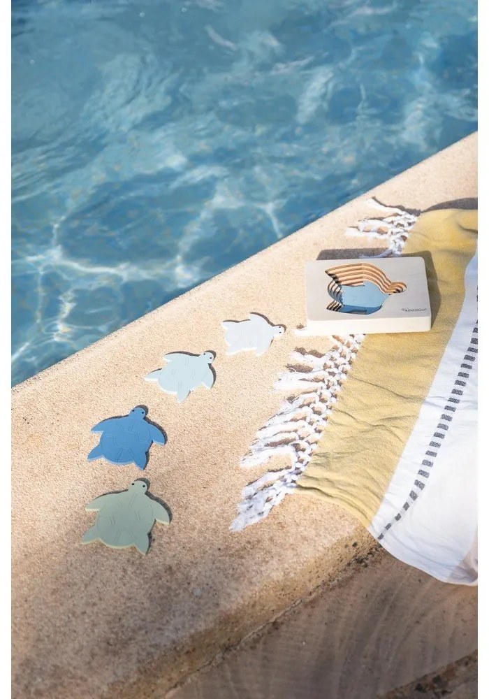 Fa formabeillesztős puzzle Turtle – Kindsgut