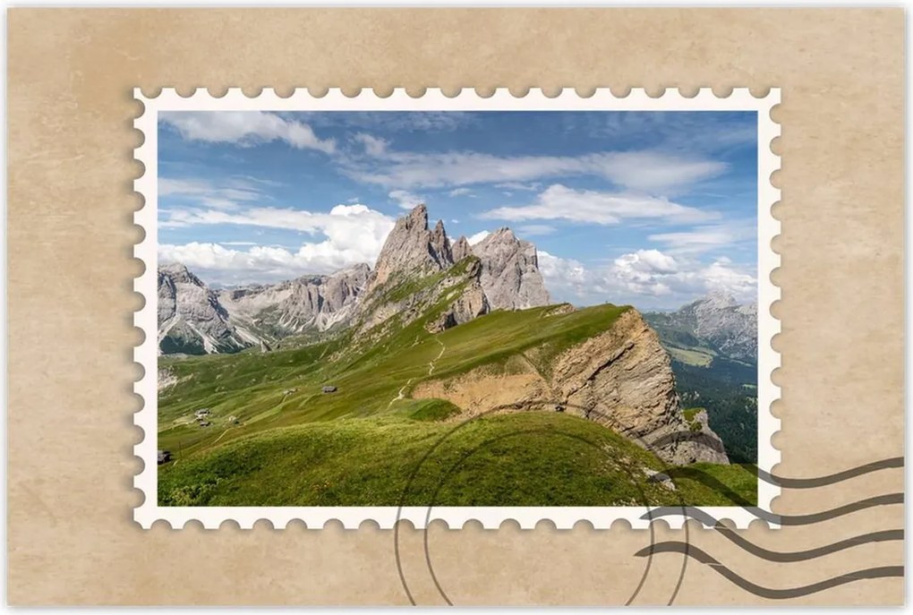 Poszterek 90x60 Egy nap a hegyekben Hegyek Kilátás