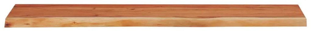 tömör akácfa téglalap alakú fali polc 40 x 20 x 2,5 cm