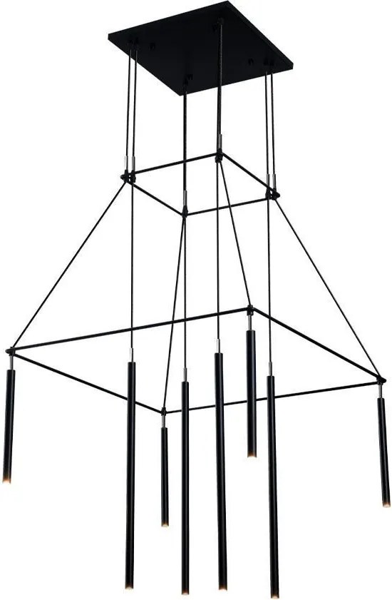 ANTIGO 9010 ALHA Modern Függesztett Lámpa Fekete G9 IP20
