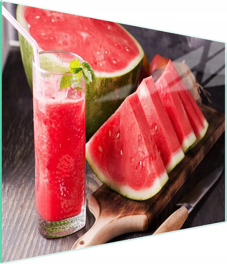 Üveg Vágódeszka 52x30 Görögdinnye Edzett Üveg