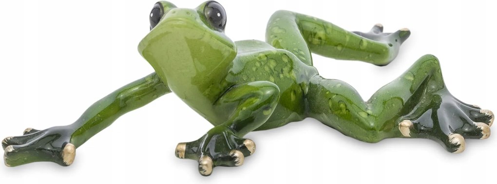 Béka figura béka mászó gimnasztika vicces dekoráció figura