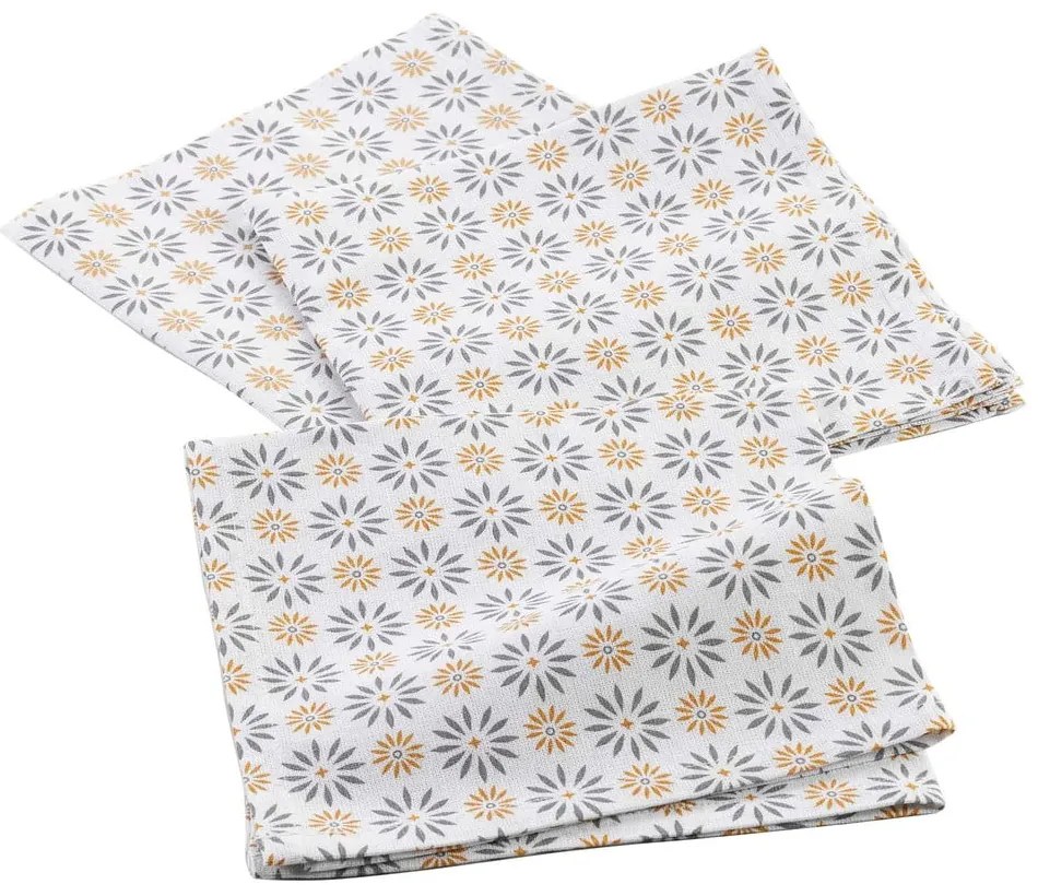 Textil szalvéta szett 3 db-os Floreor – douceur d'intérieur