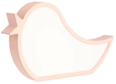 LED gyerek asztali lámpa BIRD LED/12W/230V rózsaszín