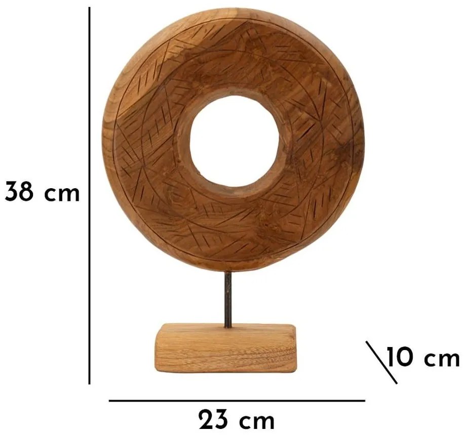 Fa szobor (magasság 38 cm) Dorat – Mauro Ferretti