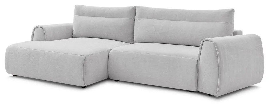 Világosszürke sarokkanapé Aden – Bobochic Paris