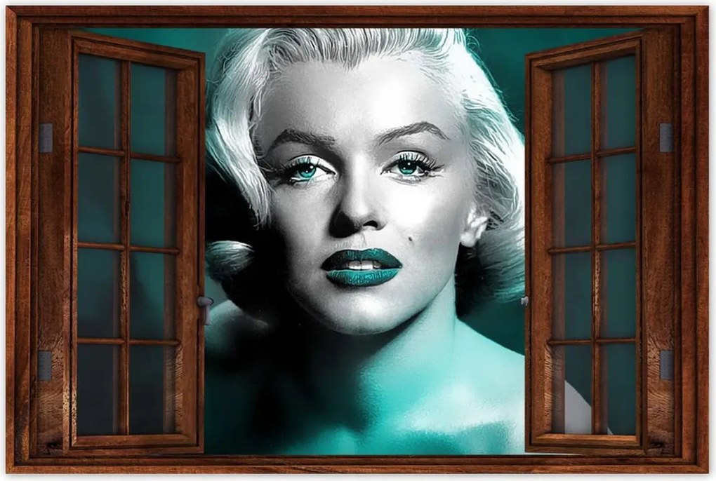 Poszterek 60x40 Marilyn Monroe boa