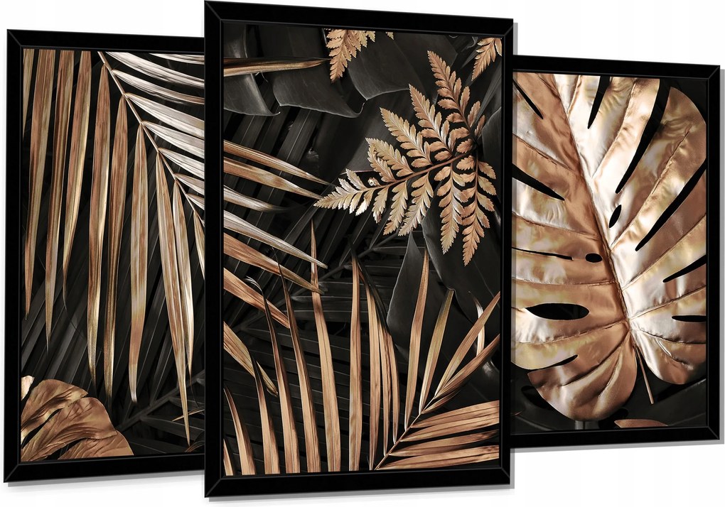 3 Db-os Fali Kép Keretben Levél Poszter Szett