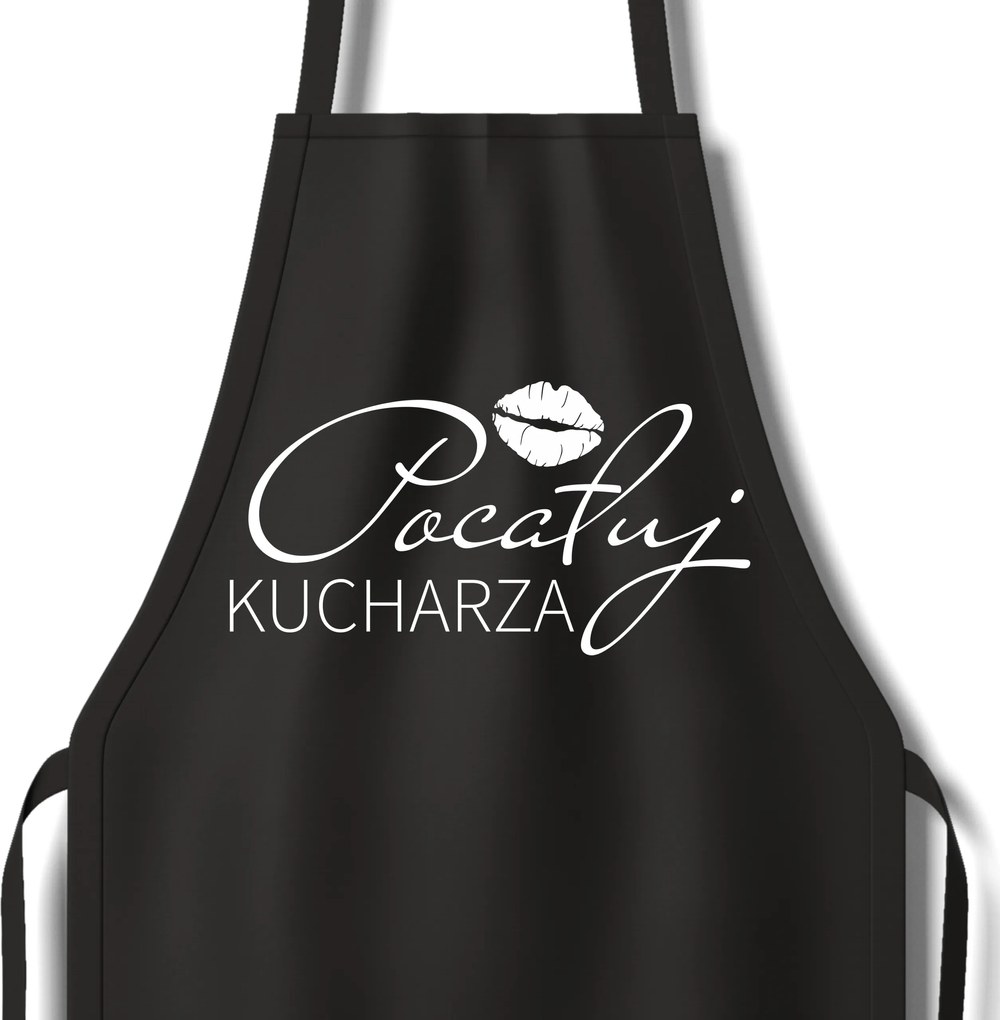 Kötény Fekete Pamut Csókolja Meg A Szakácsot Szuper Ajándék Pároknak