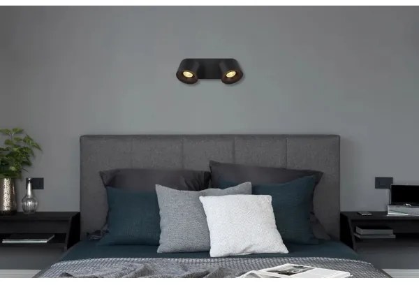 Globo 56961-2B - LED Spotlámpa RAE 2xLED/6W/230V fekete