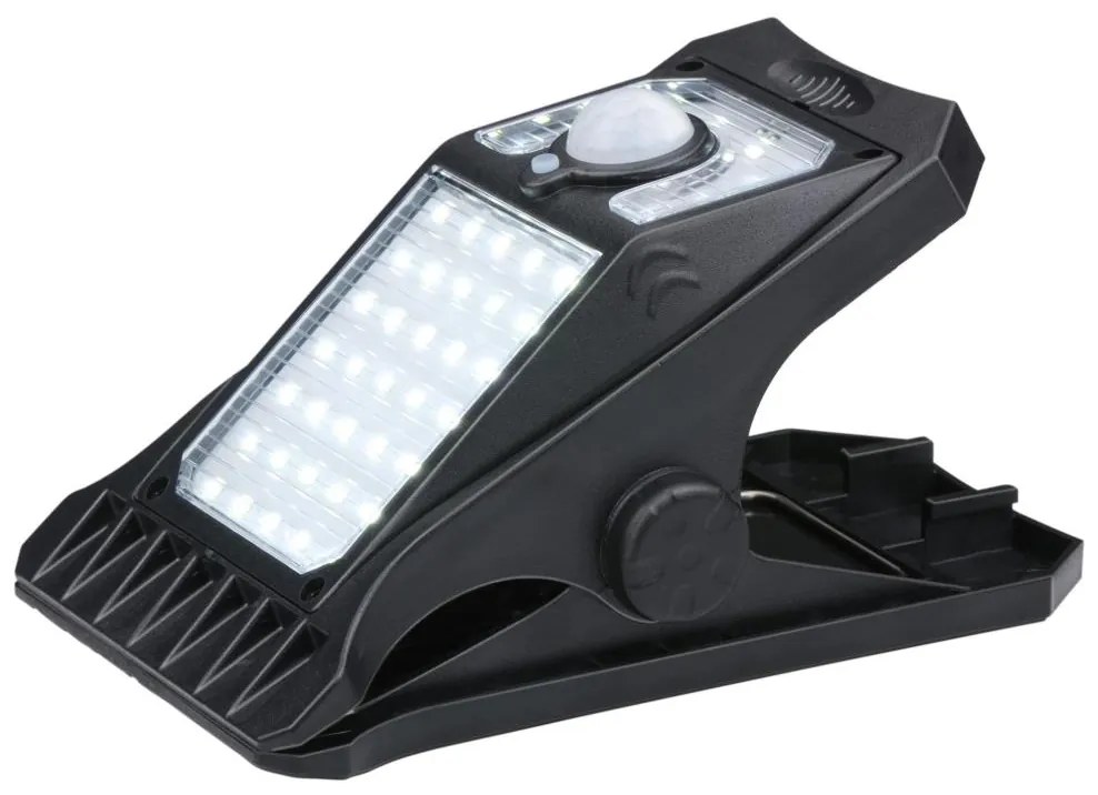 Grundig - LED napelemes lámpa érzékelővel CLIP-ON LED/9W/3,7V IP44