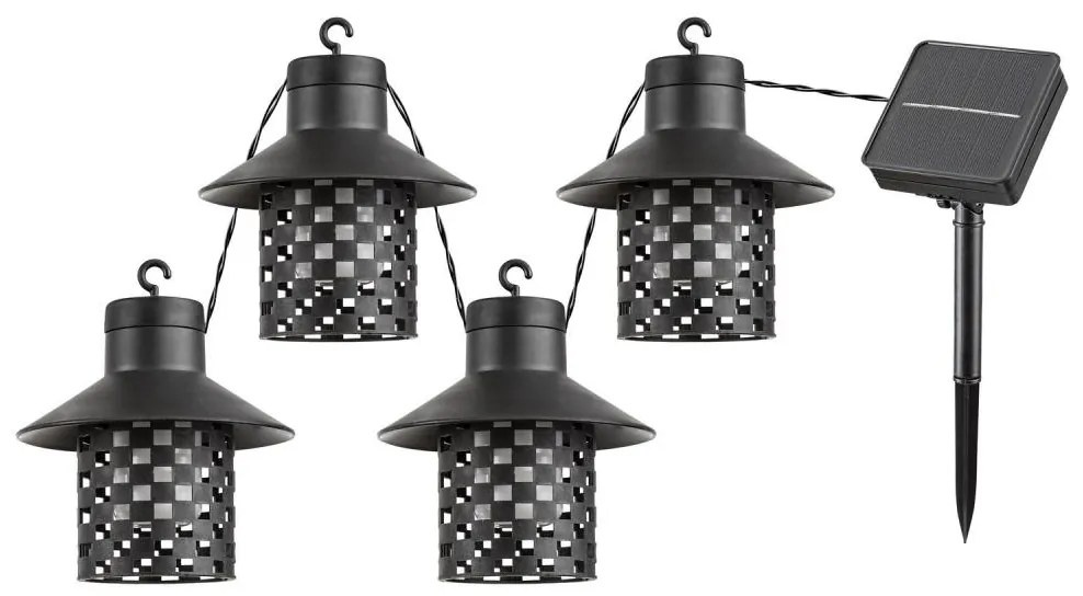 Rabalux Rabalux 77003 - LED Napelemes lámpa XIMPU 8xLED/0,1W/1,2V IP44 RL77003