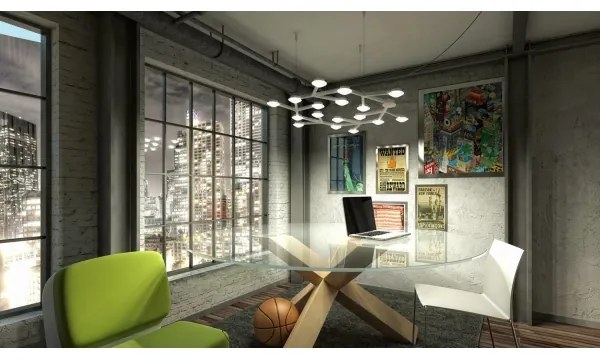 Artemide 1575050APP - LED Dimmelhető csillár zsinóron NET LED/43W/230V 3000K