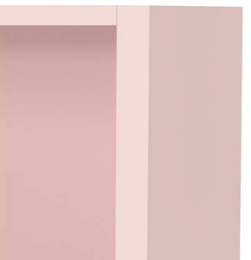 Boxie nyitott fali szekrény 40x40x37 cm pink