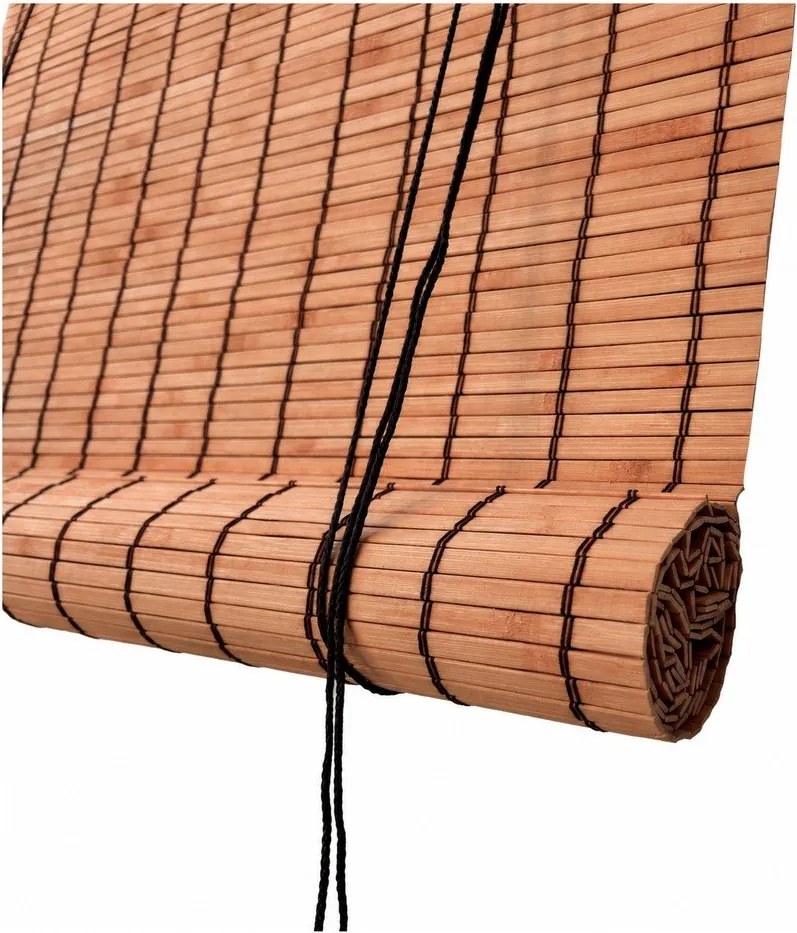 Narancssárga bambusz roló 120x160 cm Zeva – Gardinia