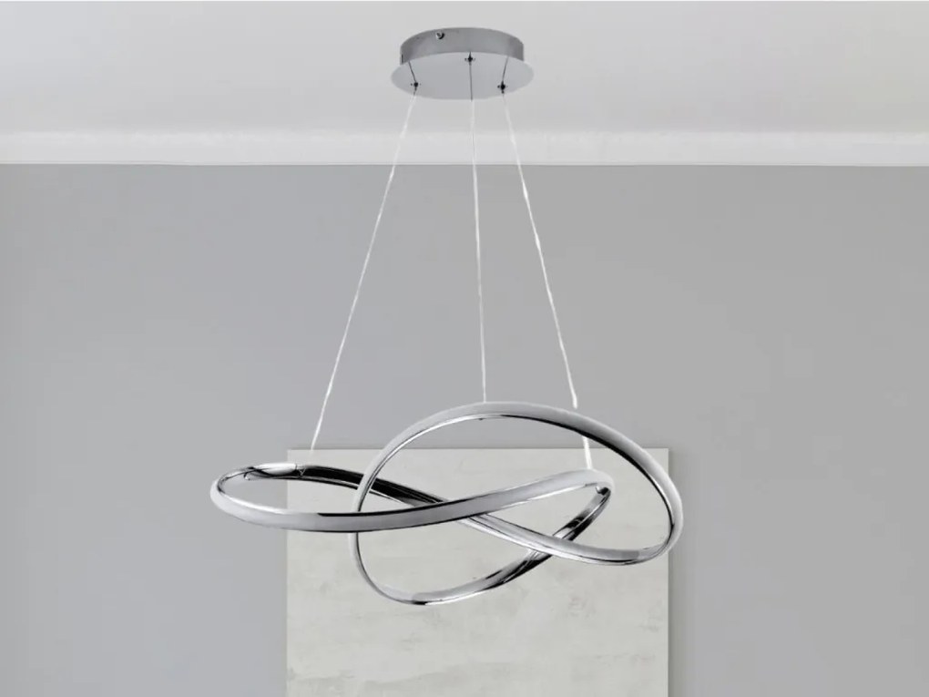 NEDES J4331-CH Modern Led Függesztett Lámpa IP20