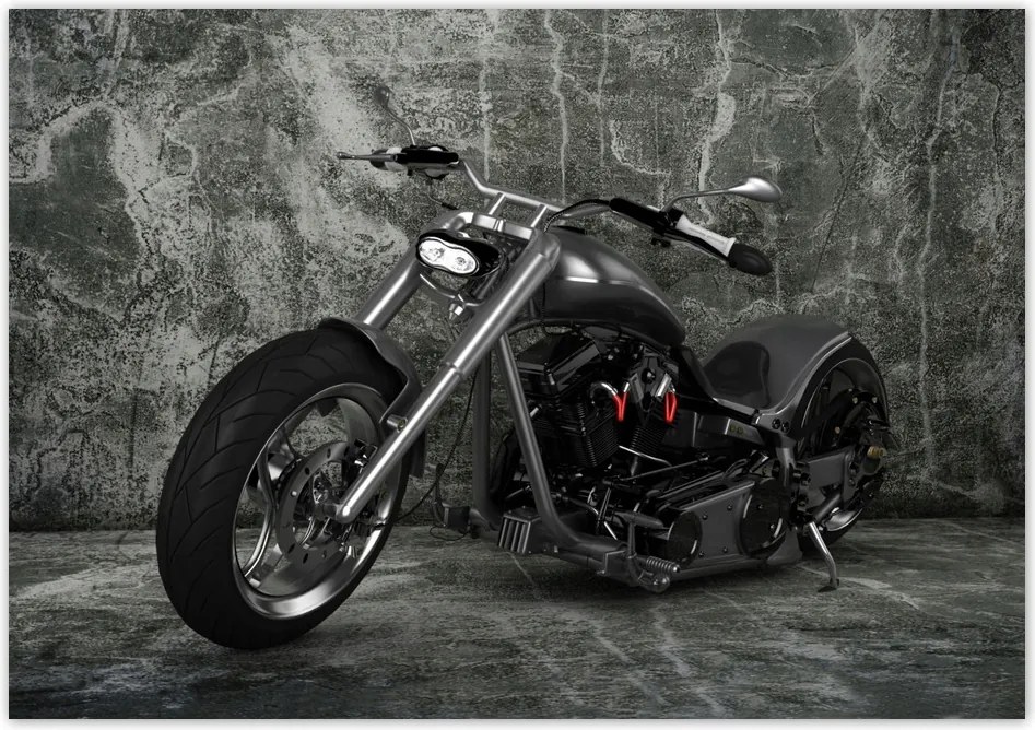 Fotótapéta flizelina 312x219 Amerikai chopper