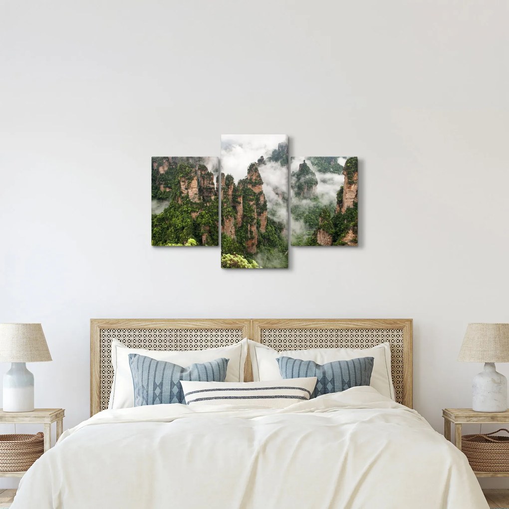 Kép - Zhangjiajie Nemzeti Park, Kína (90x60 cm)