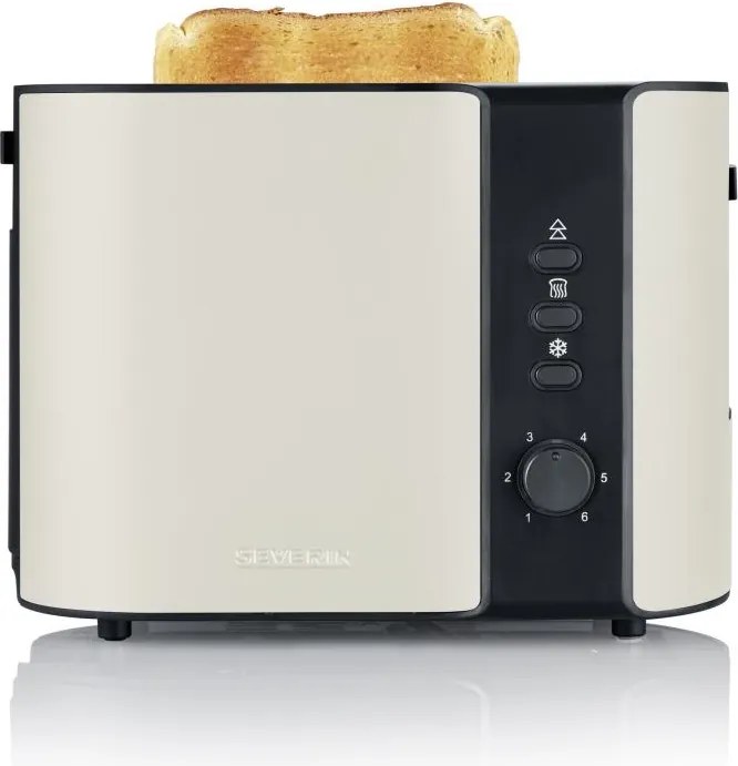 Severin AT 9576 - 2 szeletes kenyérpirító 800W/230V bézs/fekete
