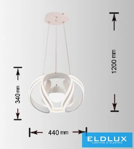 ELDLUX B21-N Modern Led Függesztett Lámpa IP20