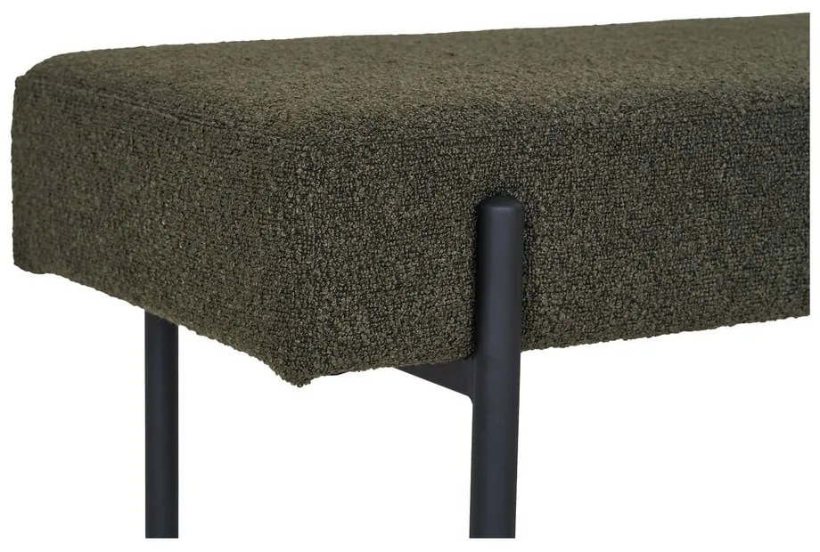 Sötétzöld buklé pad Swindon – House Nordic