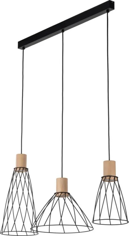 TK Lighting MODESTO 10158 Függőlámpa 3x10W/GU10 IP20