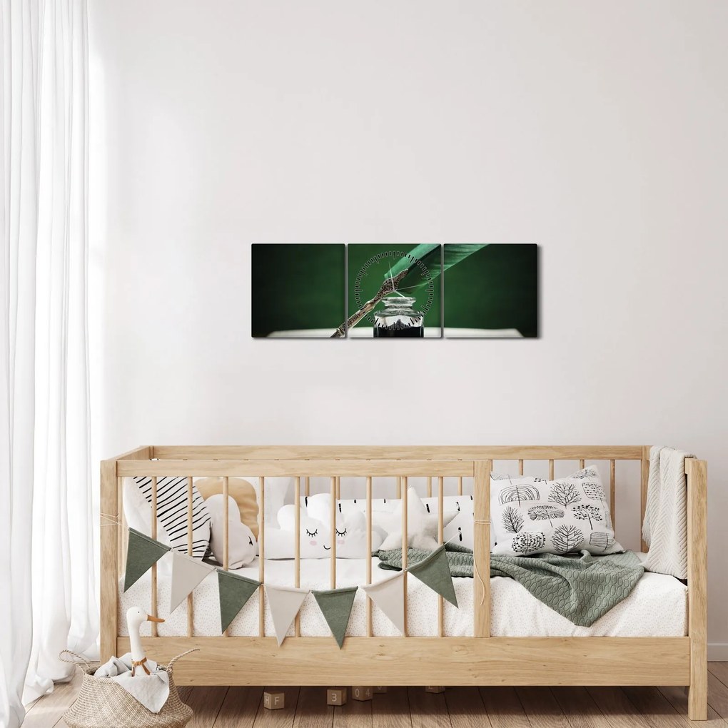 A toll képe (órával) (90x30 cm)