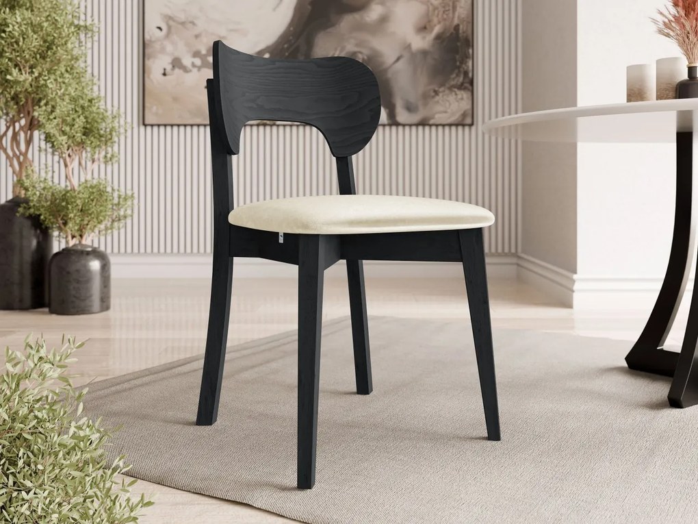 Étkezőszék KD 64 (fekete + krém) . 1103466