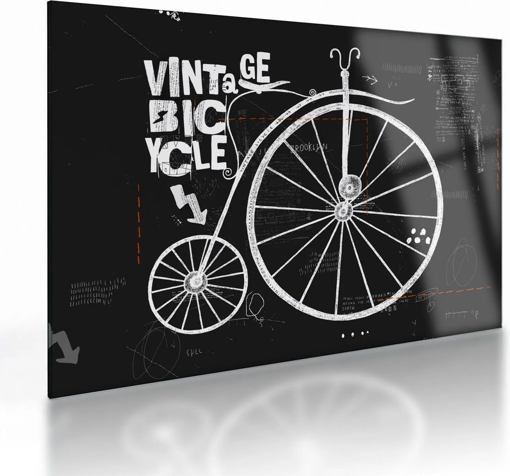 Kép - Velocipede (üvegen) (70x50 cm)