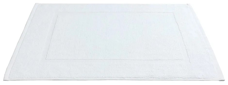 Fehér textil fürdőszobai kilépő 40x60 cm Zen – Allstar