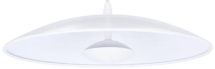 Fehér LED függőlámpa fém búrával Lund – Candellux Lighting