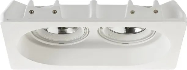 RENDL DINGO II dönthető gipsz 230V LED G53 2x15W