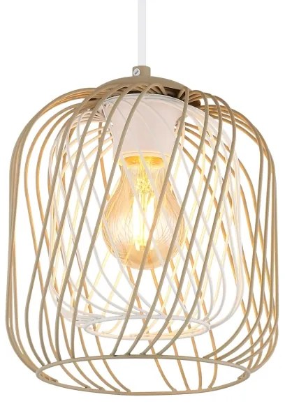 Globo 15965H - DICHTI függőlámpa kábellel 1xE27/40W/230V átm. 18 cm