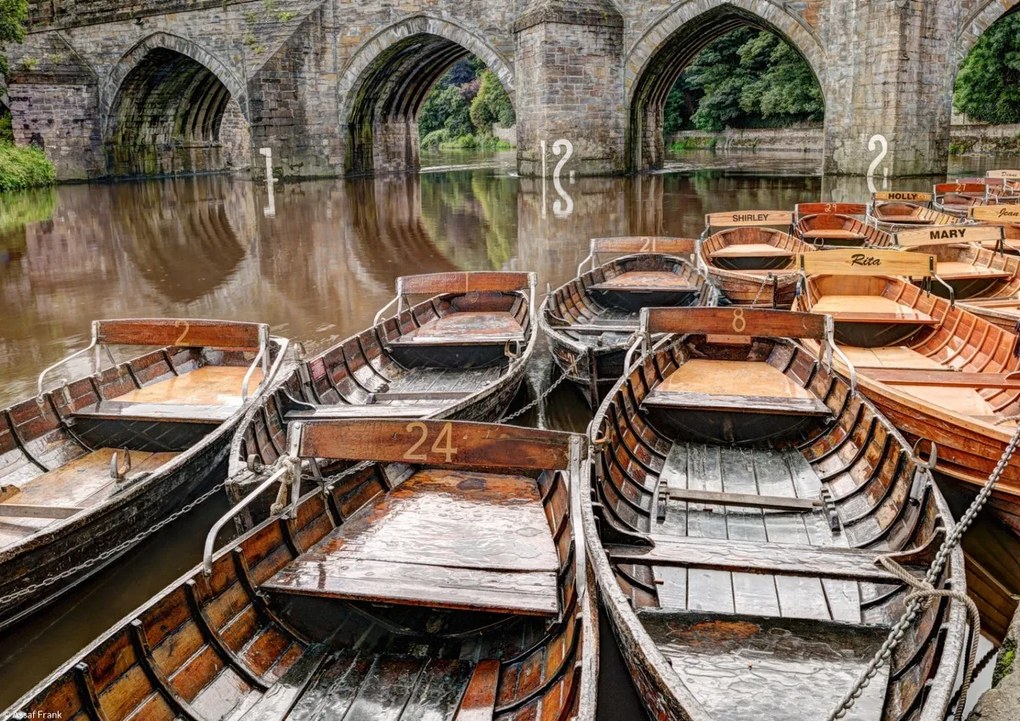 Poszter 29,7x21cm Evezős csónakok, Assaf Frank