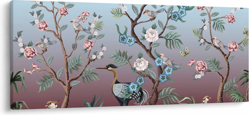 Kép - madár park (120x50 cm)