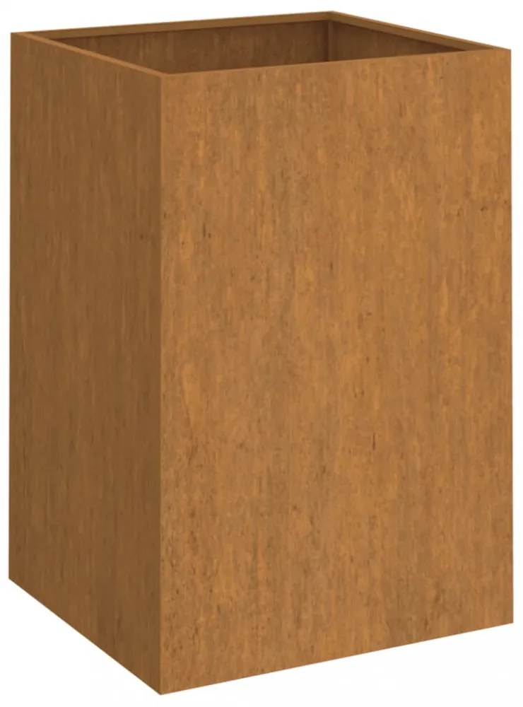 corten acél növénytartó 52x48x75 cm