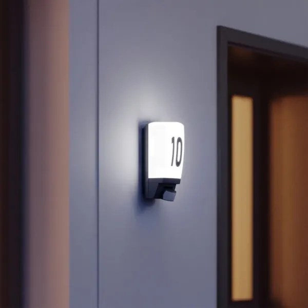 STEINEL 650513 - L1 Kültéri érzékelős lámpa fehér IP44