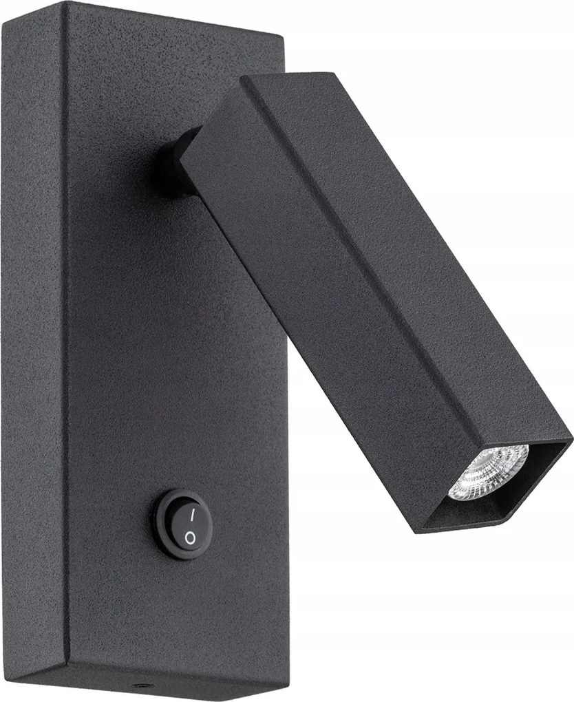 Fali lámpa fali lámpa fekete kapcsolóval Rock irodai hálószoba nappali