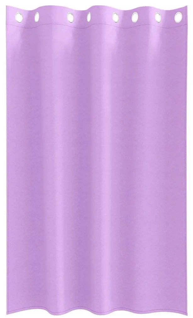 Függönyök függönyökkel 2 pcs Lila Poliészter