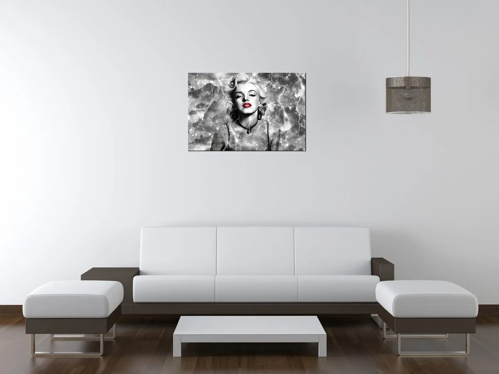 Gario Vászonkép Felvillanyozó Marilyn Monroe Méret: 90 x 60 cm