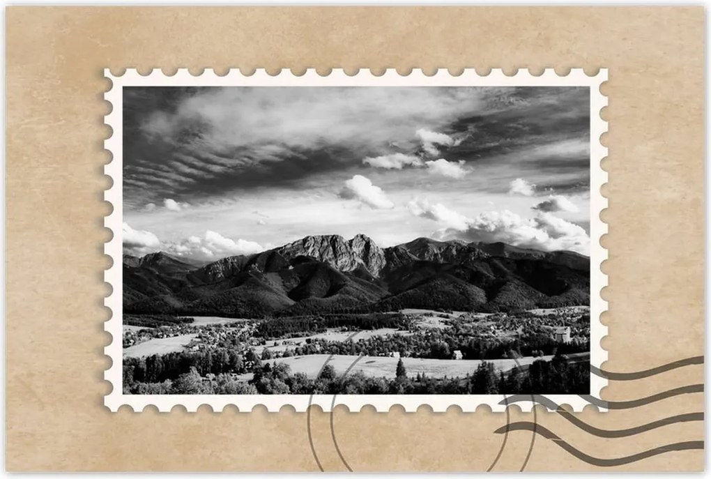 Poszterek 60x40 Tátra Lengyel hegyek Kilátás