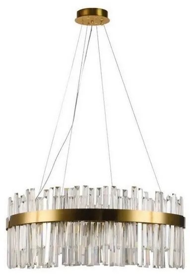 LED állítható fényerőjű lámpa kábelre LED/110W/230V 3000-6500K arany + DO