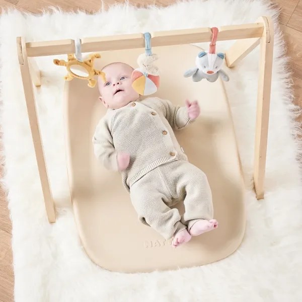 Nattou - Pelenkázó alátét SOFTY 50x70 cm bézs