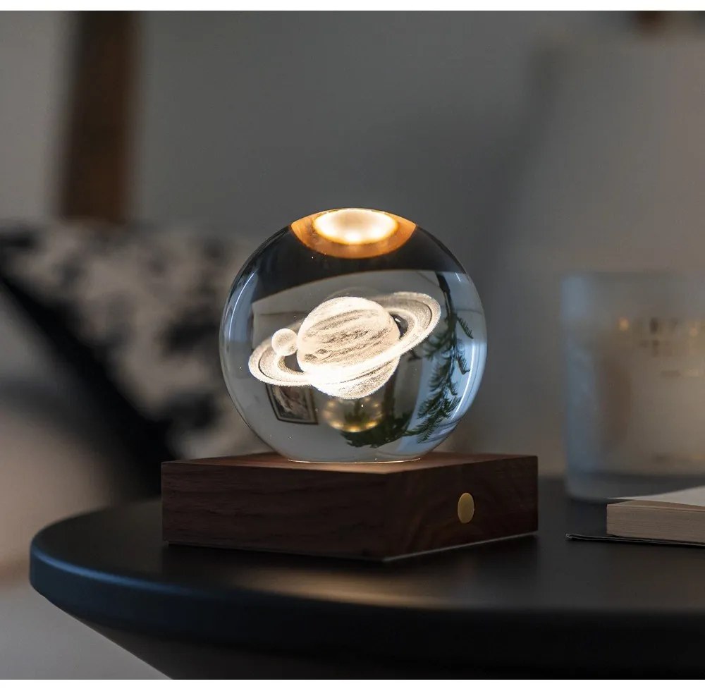 Sötétbarna USB fénydekoráció Amber – Gingko